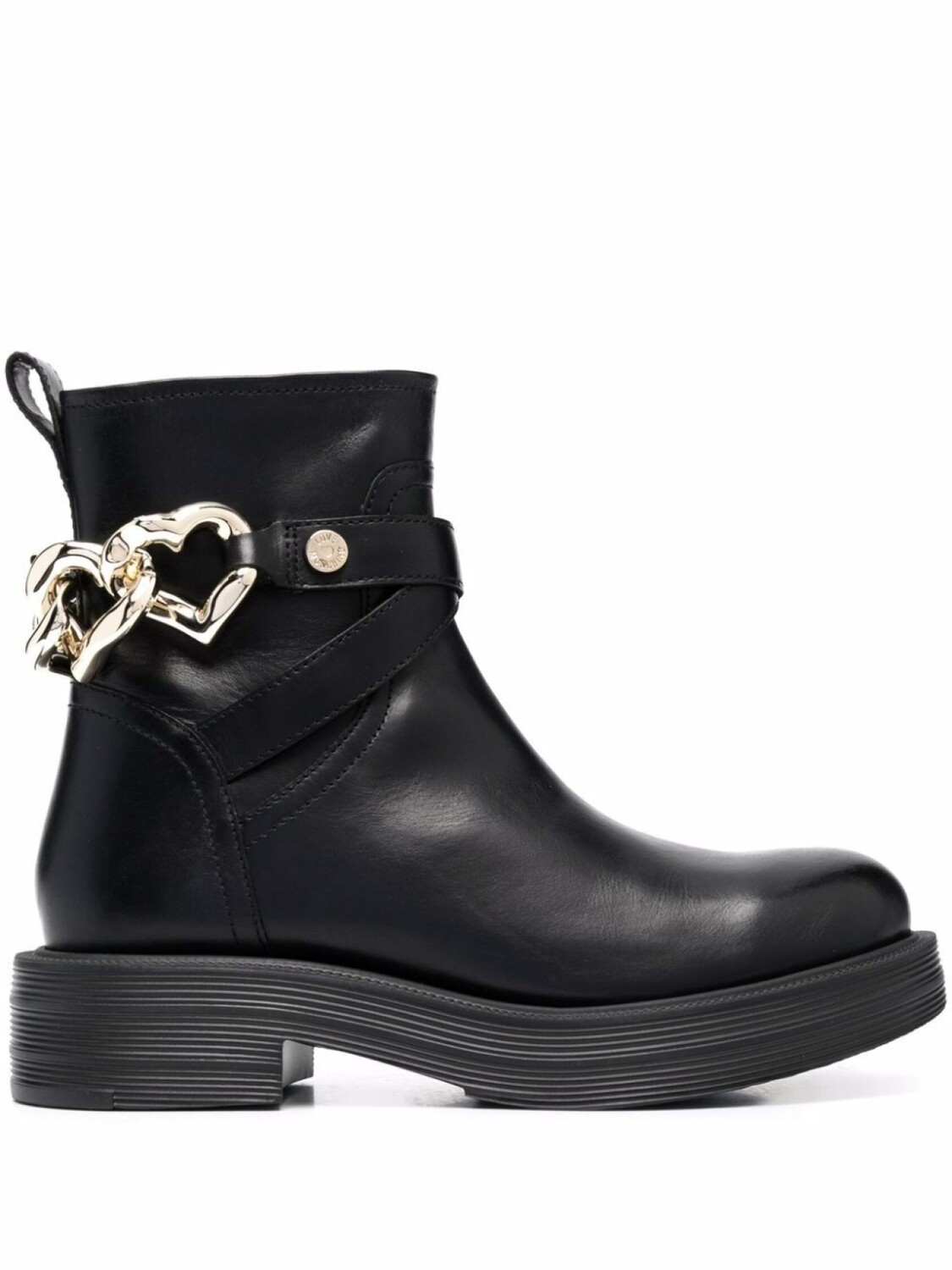 

Love Moschino ботинки с цепочкой, черный