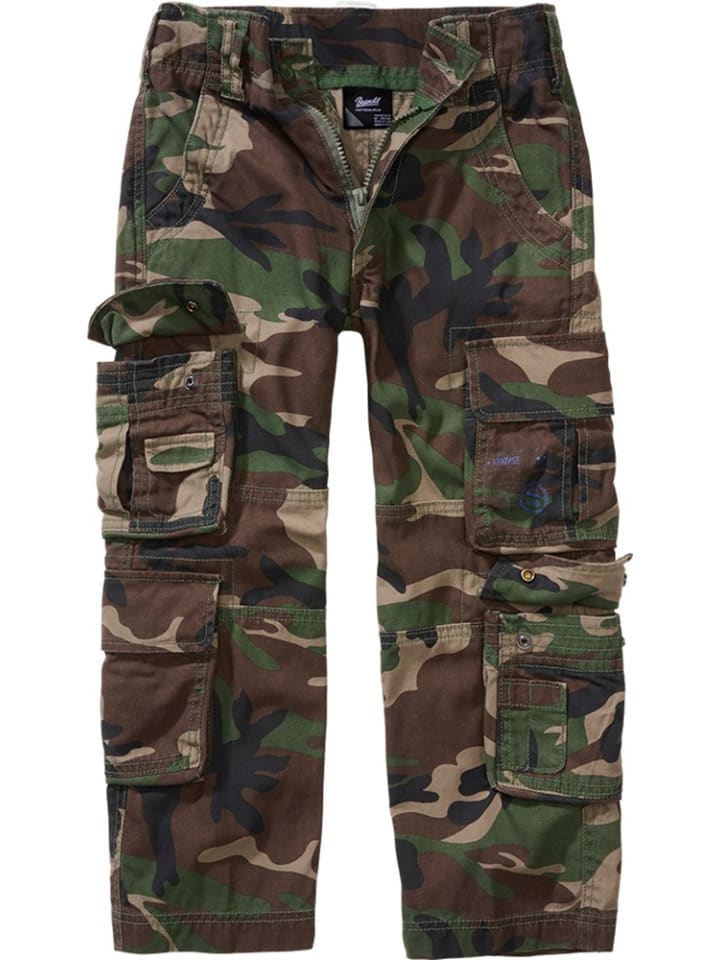 

Brandit Детские брюки-карго "Kids Pure Vintage Pants" в камуфляжной расцветке