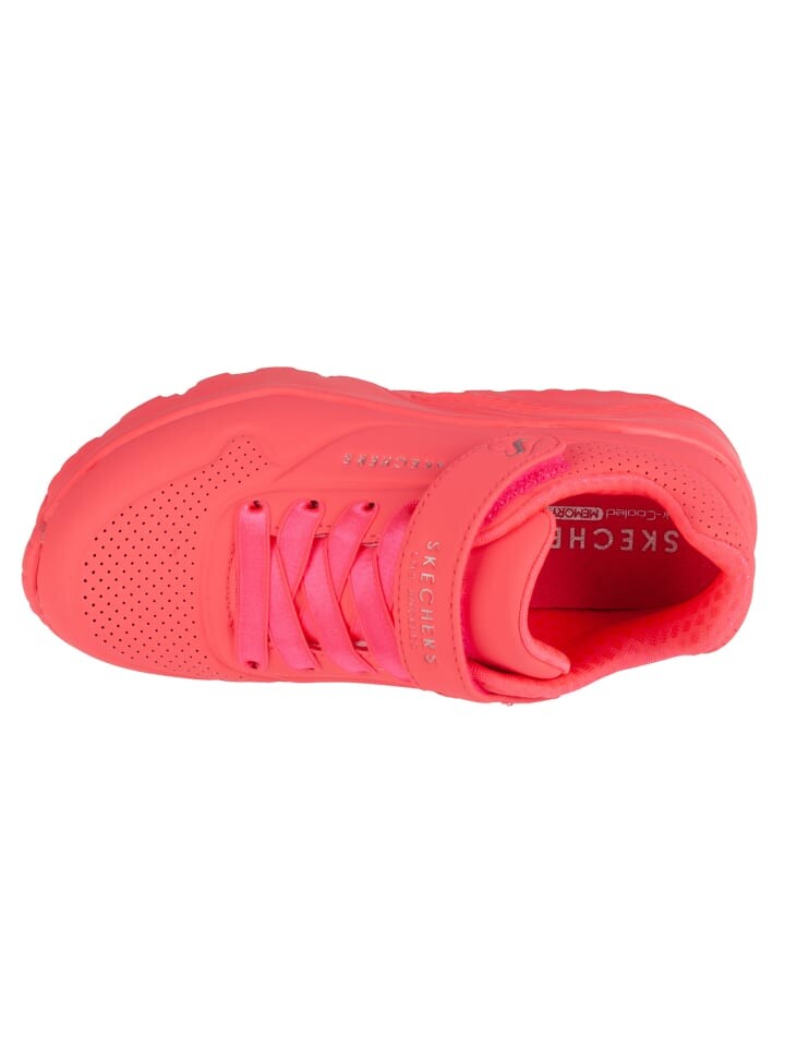 Кроссовки на шнуровке Skechers Uno Lite, розовый — фото 3