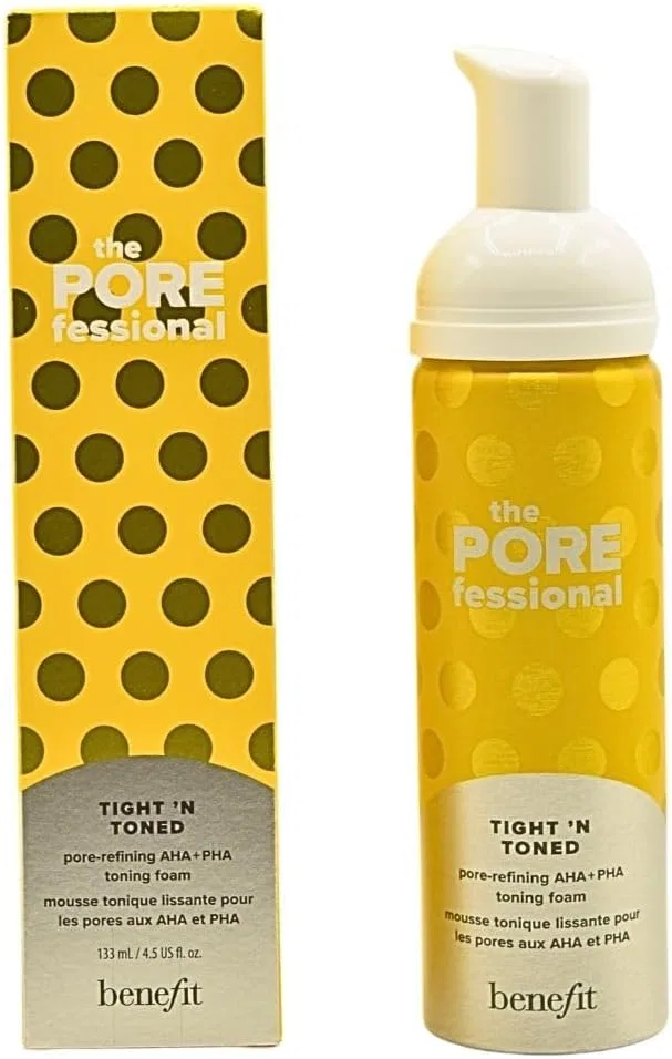 Гель для умывания Benefit — Тонирующая пенка для сужения пор Poreaware Tight Tone Pore Refining Aha+Pha Toning Foam