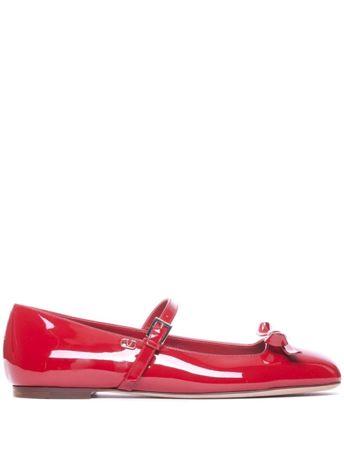 

Балетки Valentino Garavani Romance, красный
