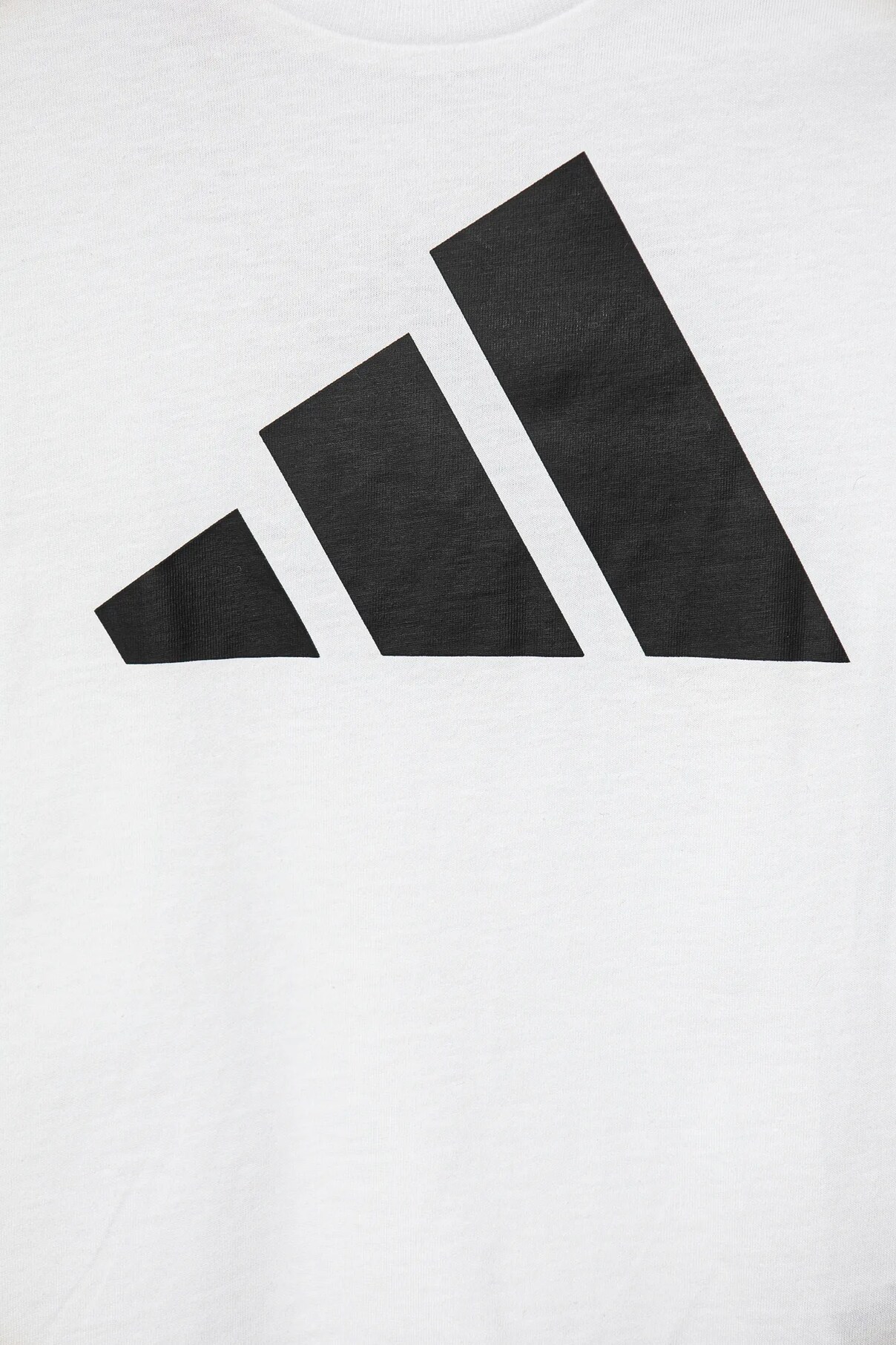 Футболка детская хлопковая Adidas, белый — фото 4