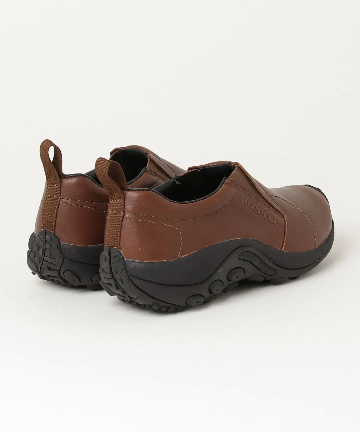 Мужские кожаные слипоны Merrell Jungle Moc 2 коричневые — фото 2