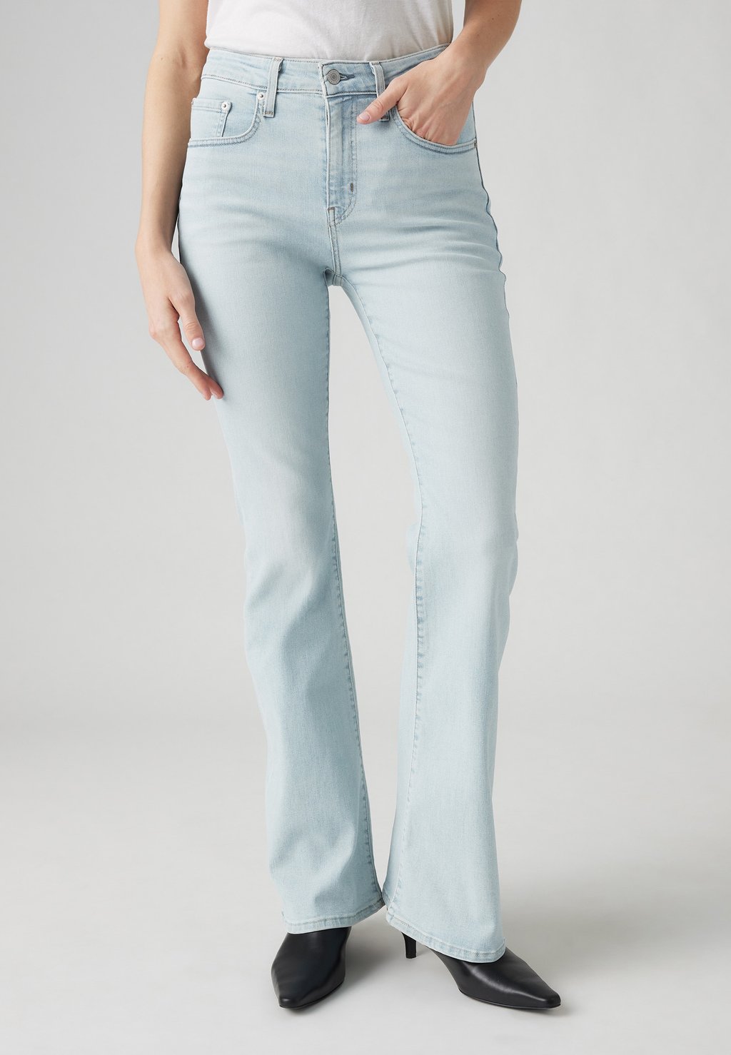 

Расклешенные джинсы 726 HIGH RISE FLARE Levi's, цвет Light-Blue Denim