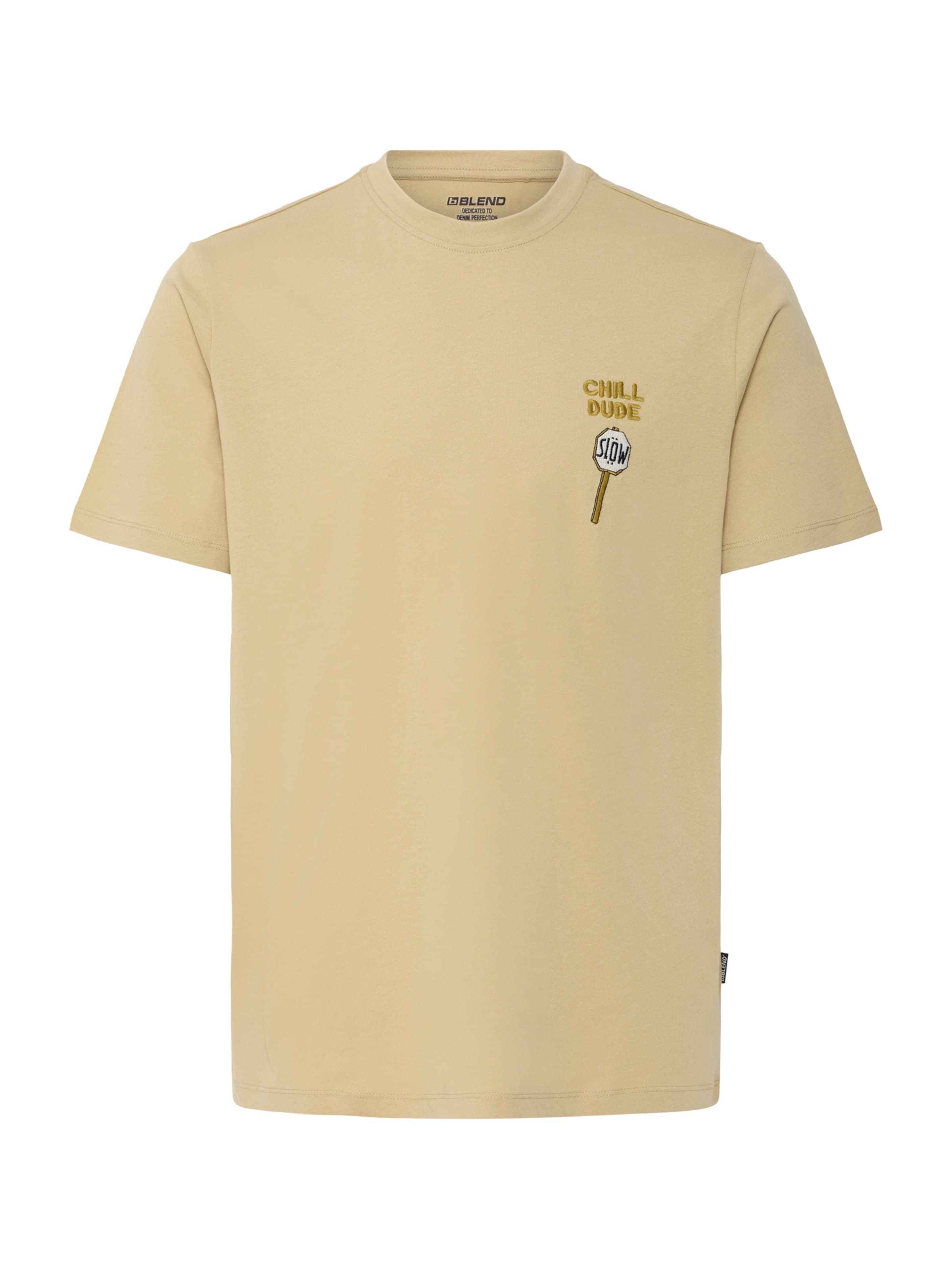 

BLEND Футболка 'BHKAMERON' в бежевом цвете