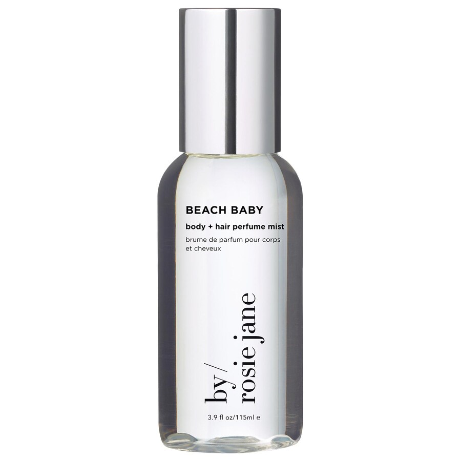 

Парфюмерный спрей для тела и волос BEACH BABY с кокосовым маслом By Rosie Jane, 3.9 oz/115 ml