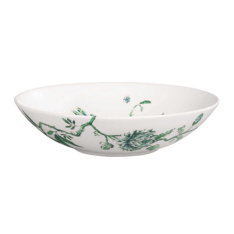 

Jasper Conran Chinoiserie White Суповая тарелка 23 см Wedgwood, белый/зеленый