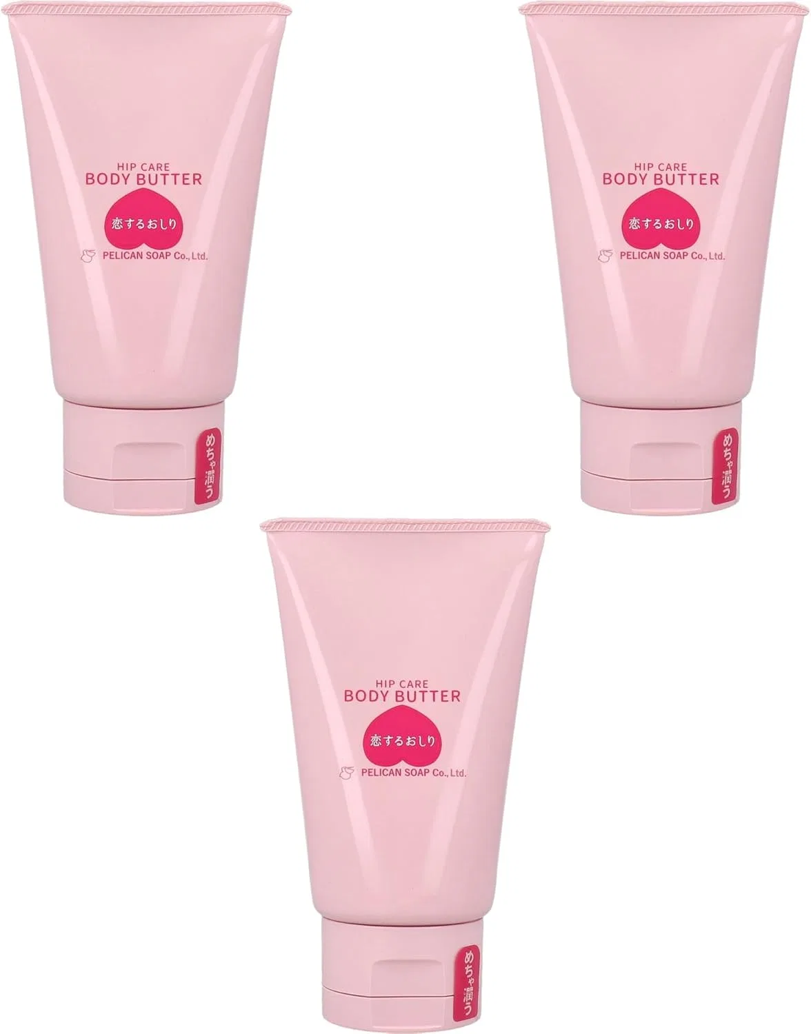 Баттер для тела Love Butt Hip Care Body Butter, сладкий персик, 100 г, набор 3 шт