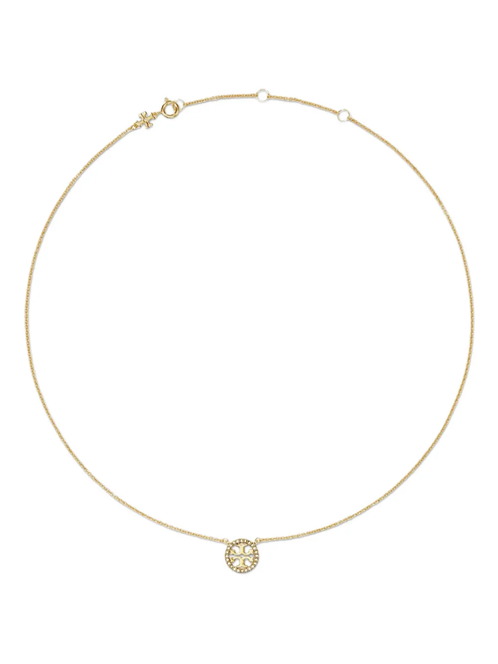 

Ожерелье, украшенное кристаллами Tory Burch, золотой