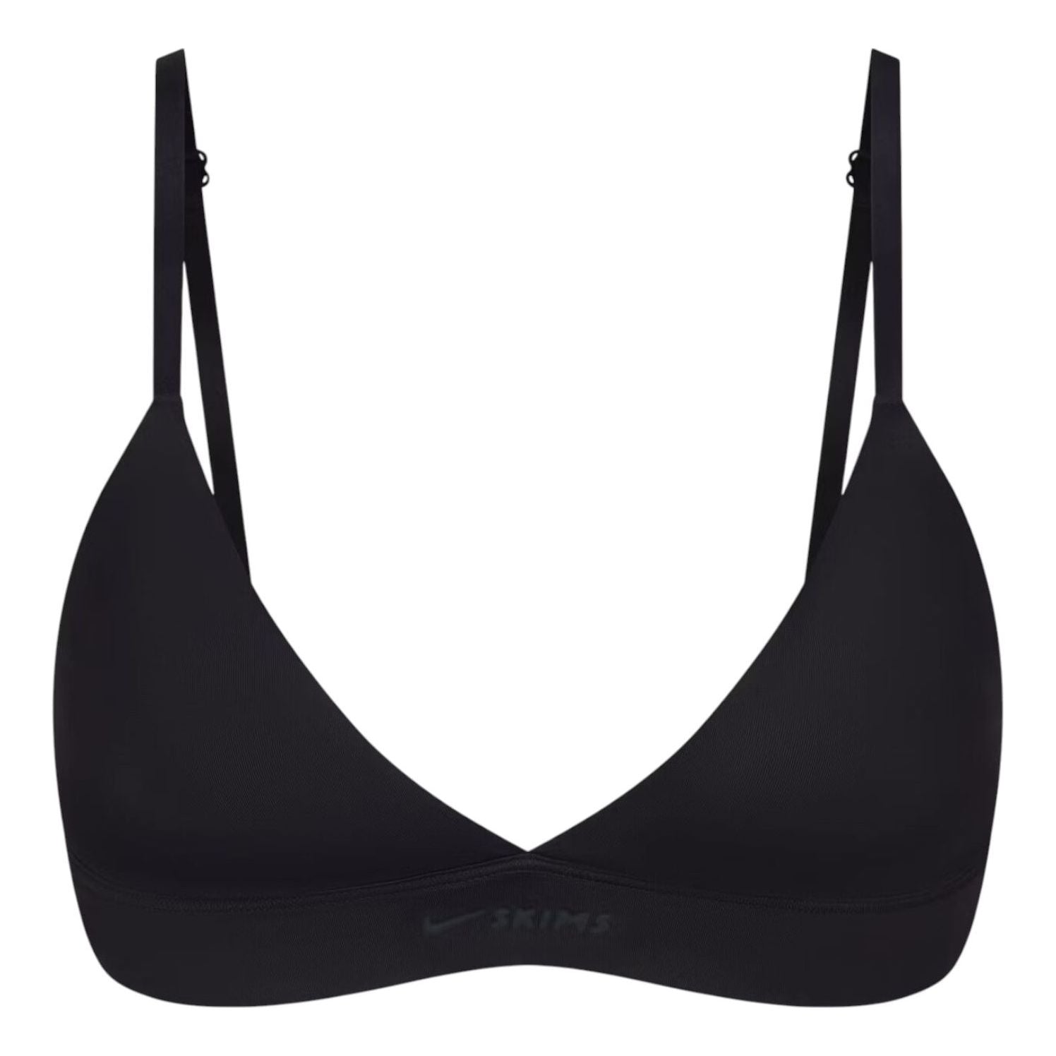 

(WMNS) Nike x SKIMS Shine Triangle Bra 'Obsidian'