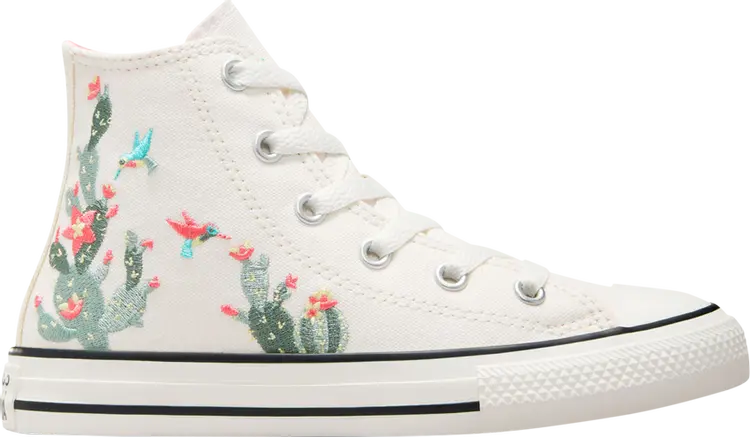 

Кроссовки Chuck Taylor All Star High PS 'Succulent Embroidery', кремовый