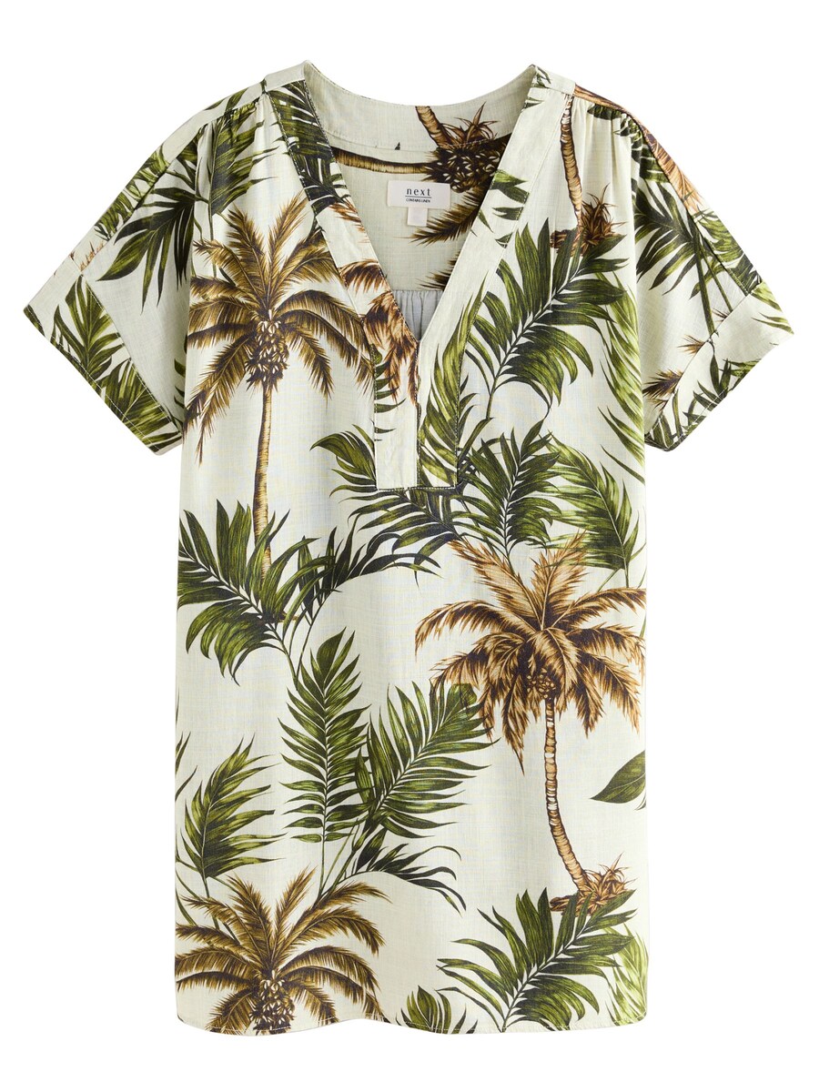 

Летнее платье Next, цвет Green/Khaki
