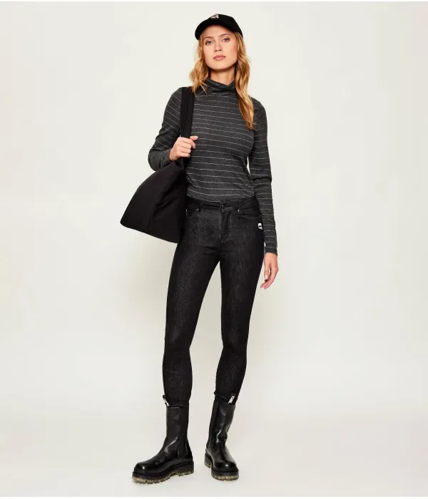 Водолазка slim fit Tommy Hilfiger, графитовый — фото 2