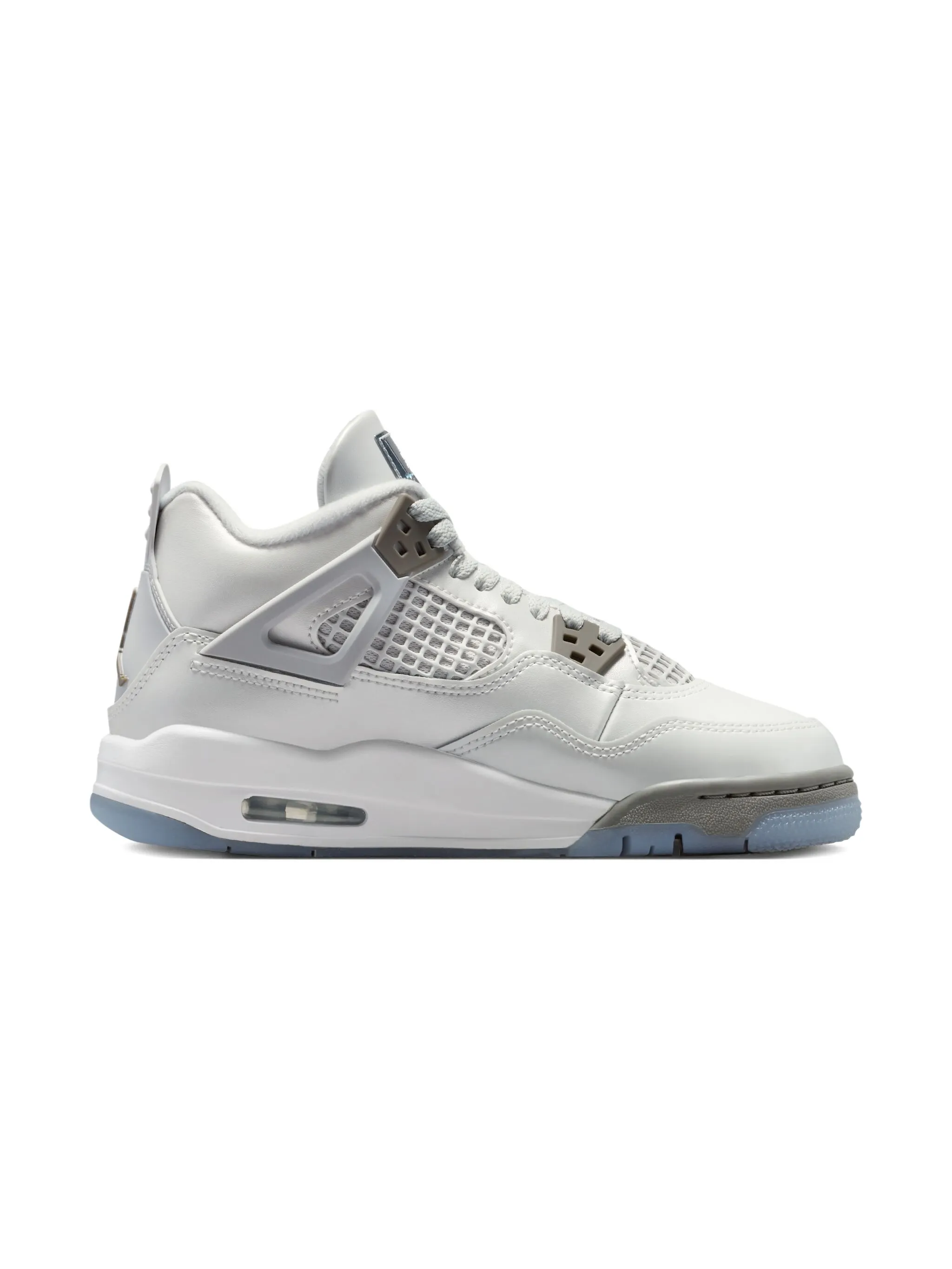 Высокие кроссовки Air Jordan 4 Retro Jordan Kids, белый — фото 2