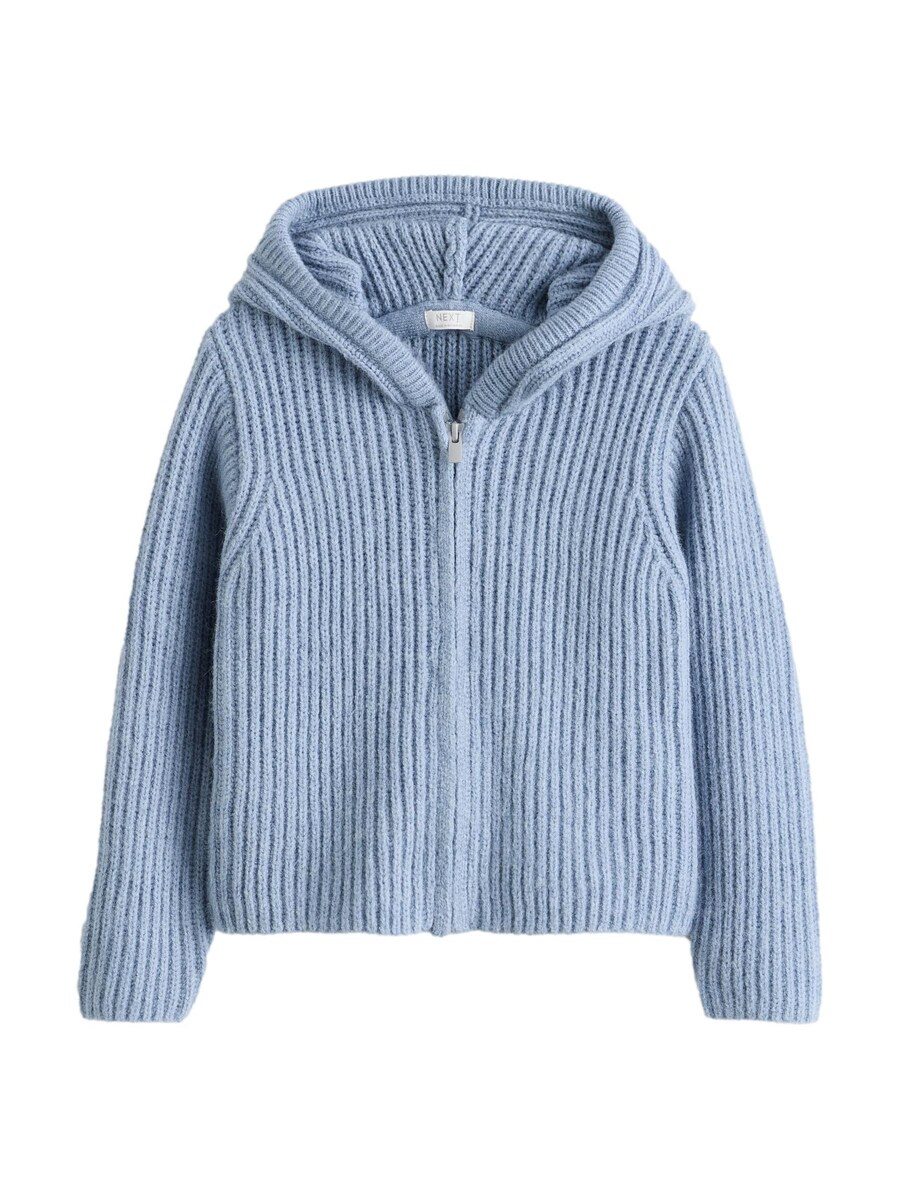

Вязаный кардиган Next Knit Cardigan, светло-синий