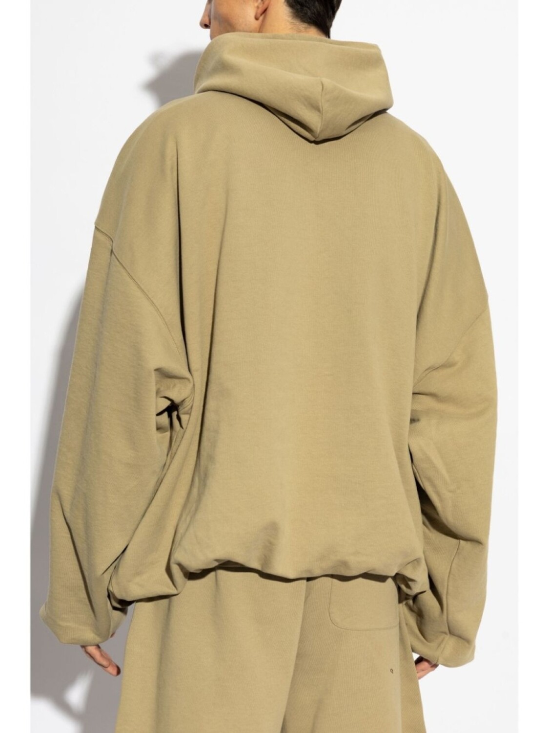 Толстовка с логотипом VETEMENTS, нейтральный цвет — фото 4
