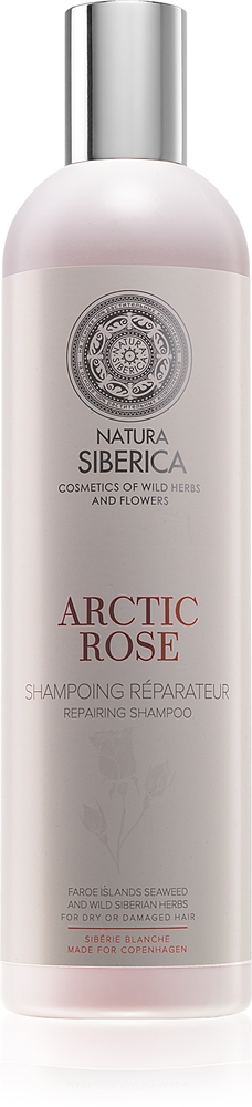 

Восстанавливающий шампунь Copenhagen Arctic Rose для сухих и поврежденных волос Natura Siberica, 400 мл