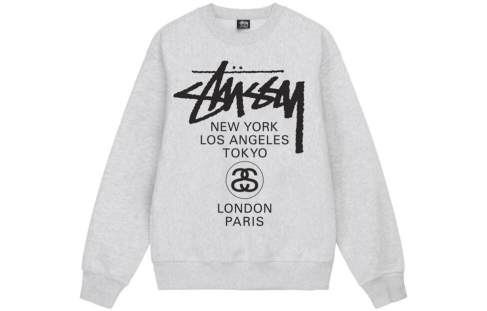 Толстовка мужская Stussy, фиолетовый — фото 3