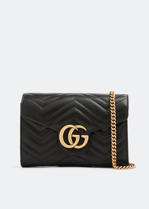 

Сумка Gucci GG Marmont Matelassé Mini, черный
