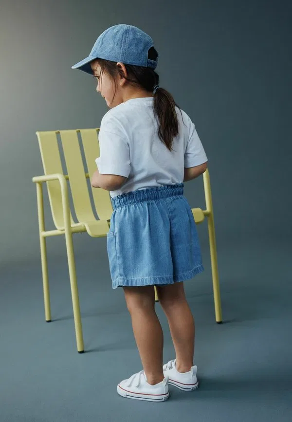 Джинсовые шорты Next, Mid Blue Denim — фото 2
