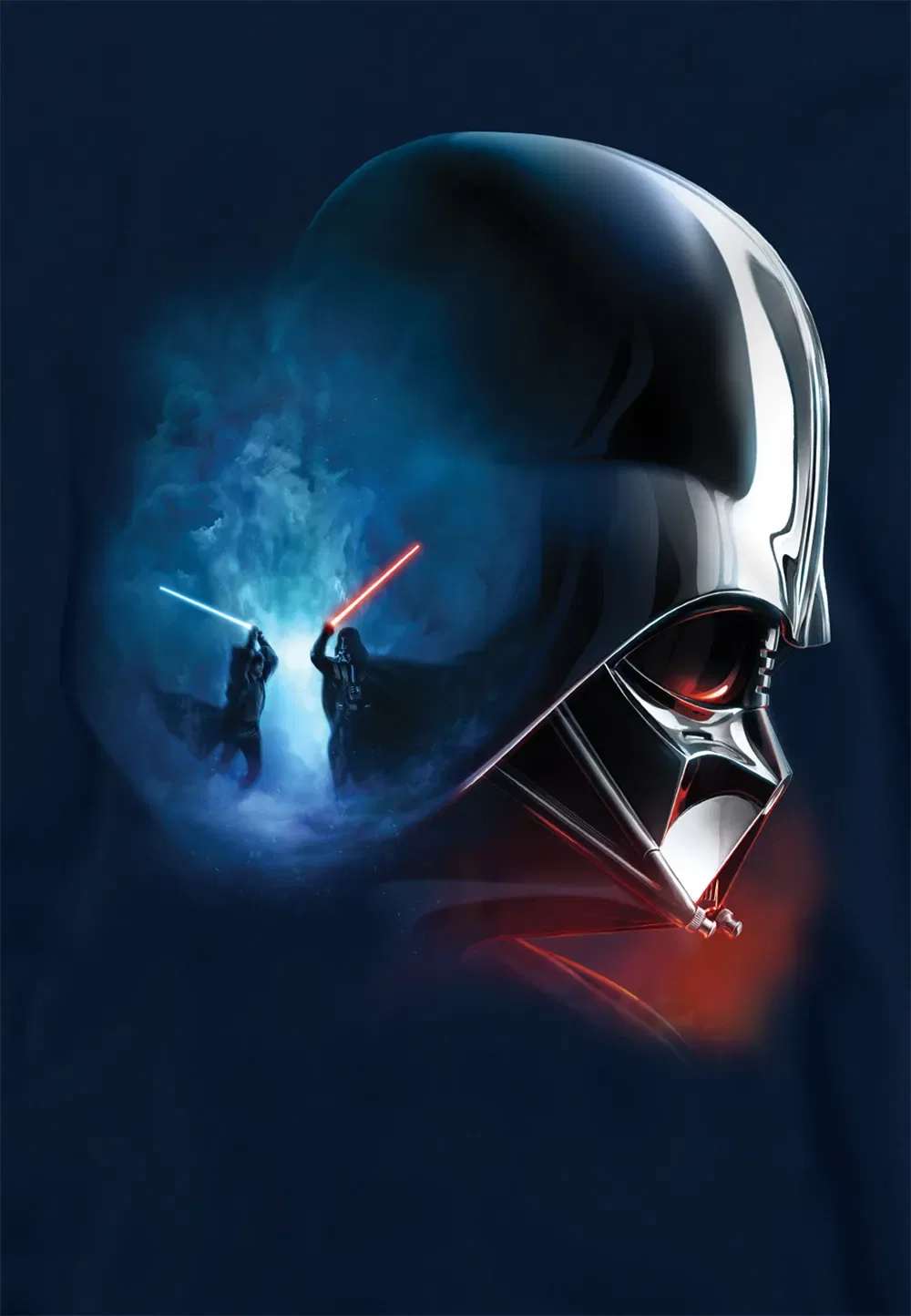 Детская худи Obi-Wan Kenobi Disney, темно-синий, темно-синий — фото 2