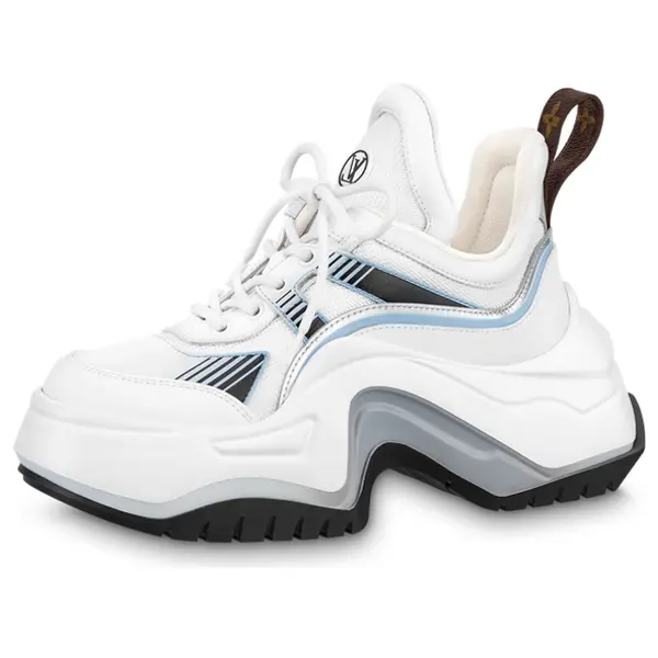 Кроссовки archlight 2.0 platform sneakers 'white blue grey' Louis Vuitton, белый