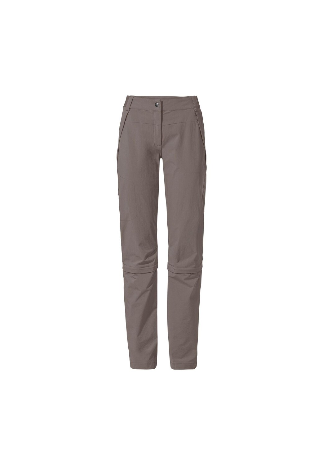 

Женские брюки Farley Stretch Capri T-Zip III на молнии с карманом на молнии VAUDE, цвет Coconut