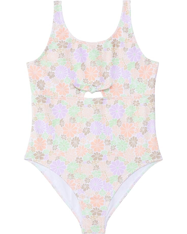

Купальник Roxy Kids All About Sol One Piece Swimsuit, цвет Crocus Petal