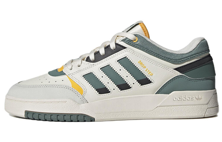 

Кроссовки Adidas Originals Drop Step Low Chalk White Tech Emerald, Белый, Кроссовки Adidas Originals Drop Step Low Chalk White Tech Emerald