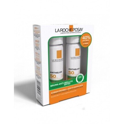 

La Roche Posay Anthelios Invisible Face Mist Anti Shine SPF50 75 мл - Упаковка из 2 шт. La Roche-Posay