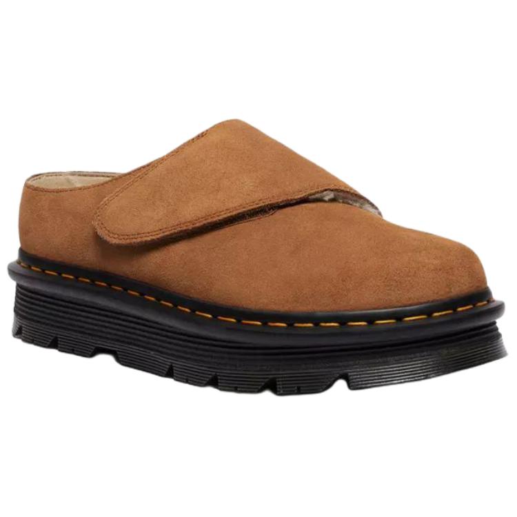 Dr.Martens EVA стойкие к истиранию закрытые тапочки Unisex Brown — фото 3