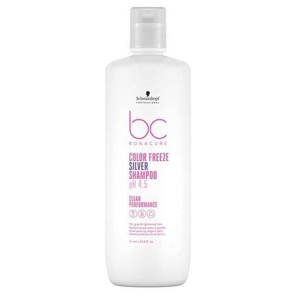 

Bonacure Color Freeze Silver Шампунь 1000мл, Schwarzkopf
