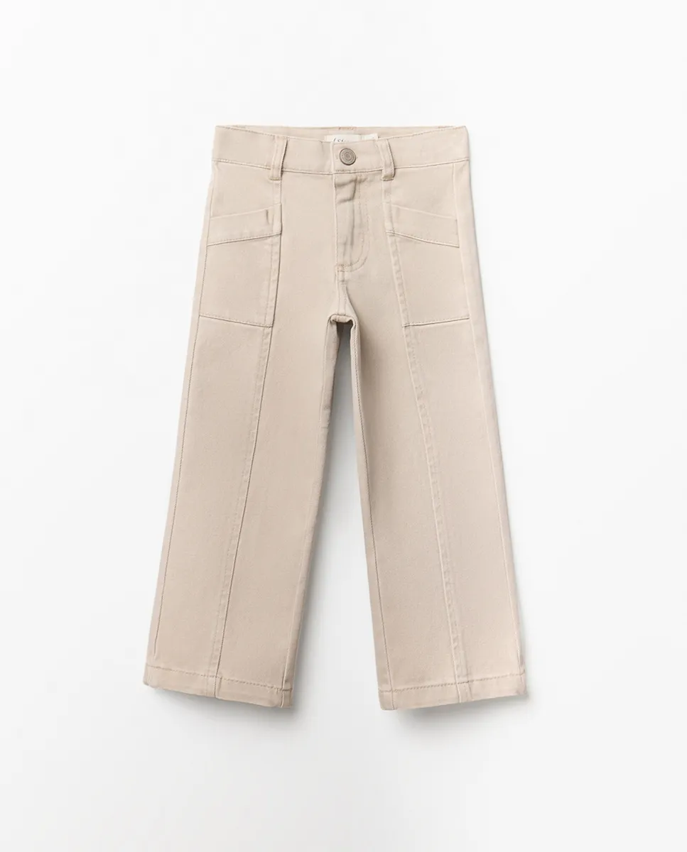 

Широкие брюки Sfera, бежевый