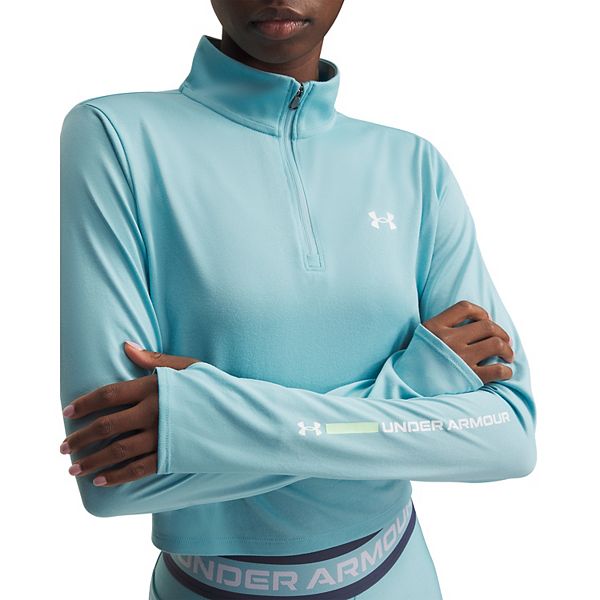 

Женский брендовый полузастегивающийся пуловер Under Armour, Blue Haze