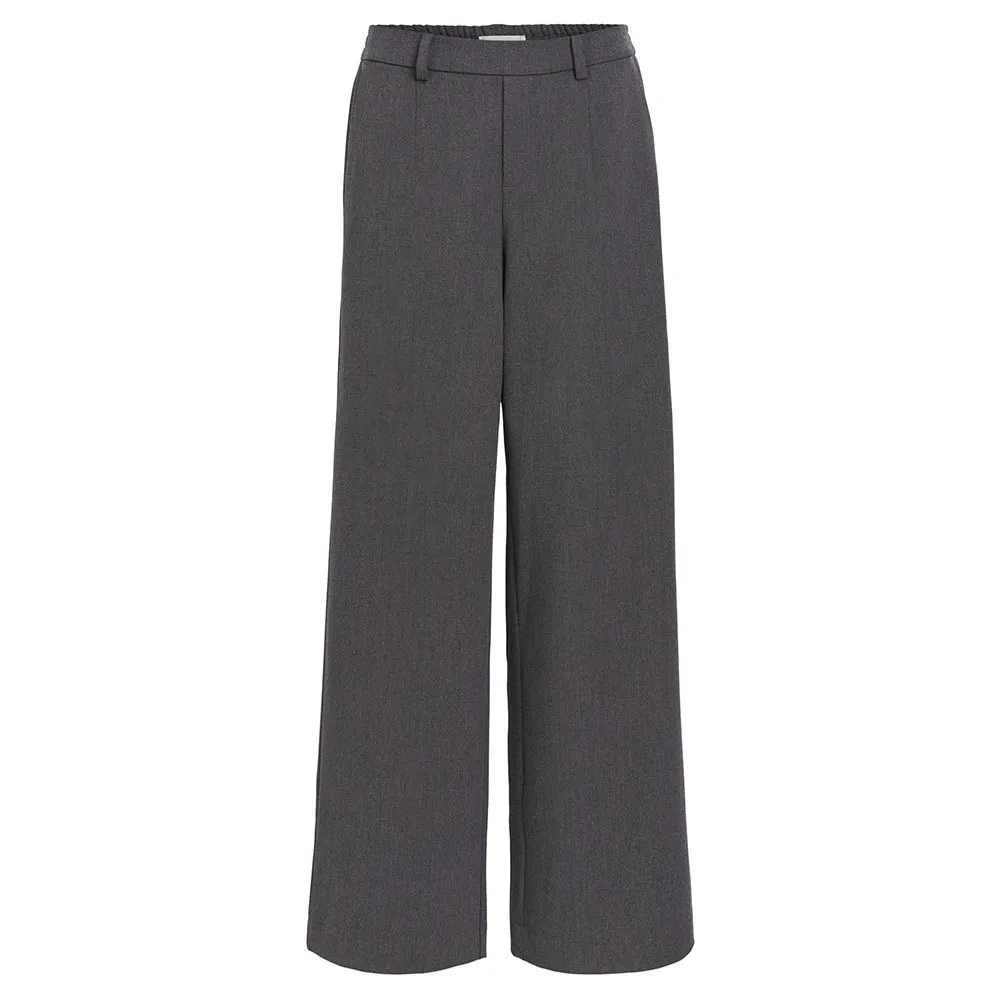 

Брюки Object Lisa Wide Leg Fit, серый