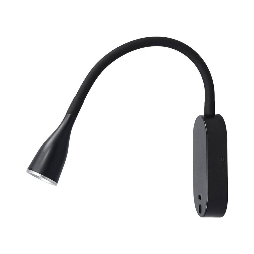 

Светодиодный настенный светильник Lindby для внутреннего освещения 'Enna' черного цвета из пластика, черный