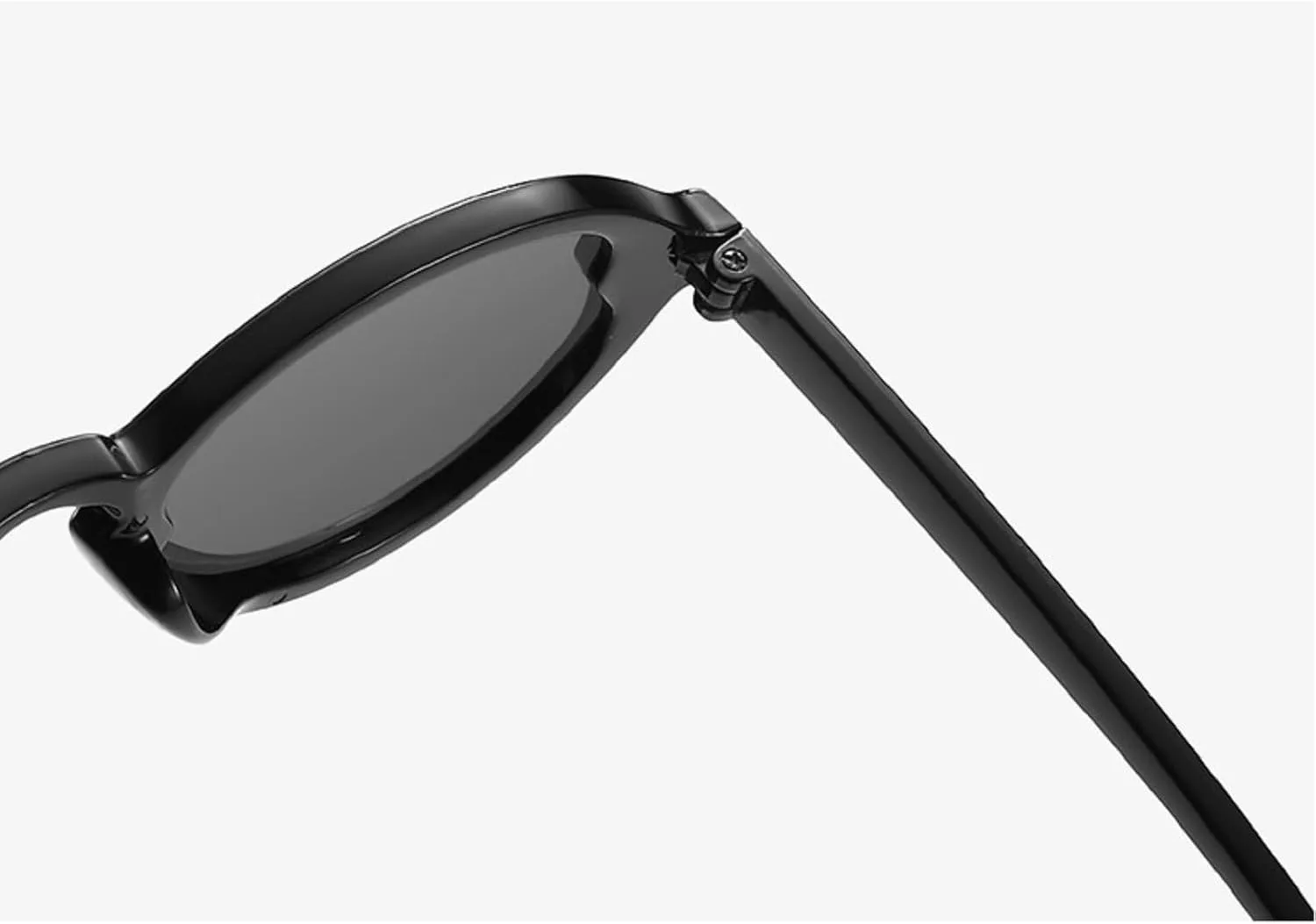 

Ретро маленькие овальные солнцезащитные очки для женщин, модные, с металлической оправой, градиентные солнцезащитные очки для мужчин, очки в стиле 90-х mincl, Black