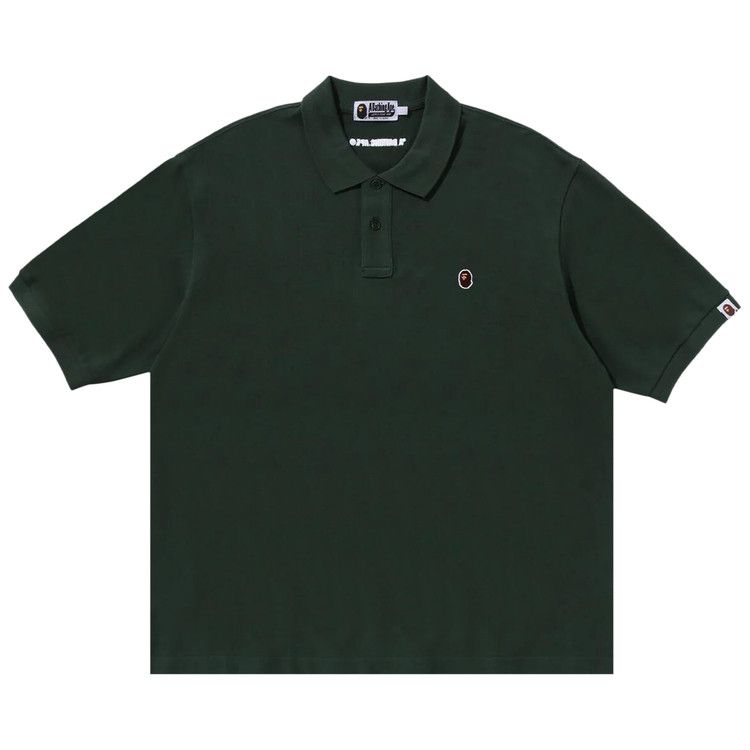 

Поло BAPE One Point Relaxed Fit Polo Shirt, Green