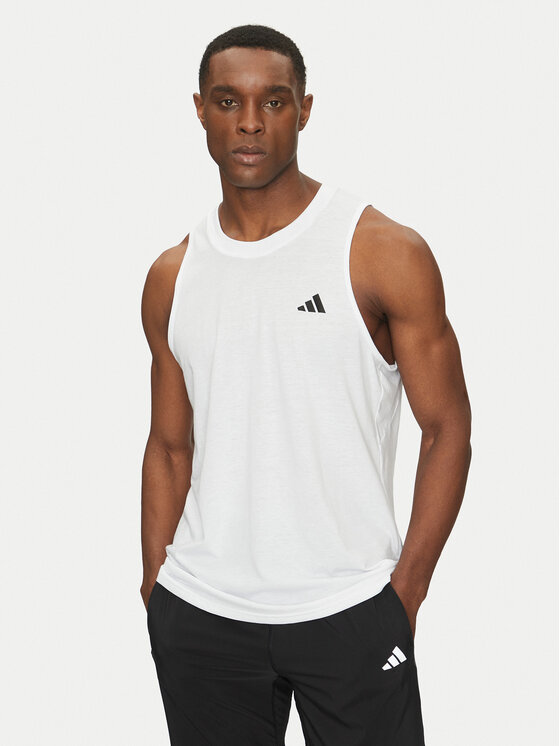 

Облегающий топ-майка Train Essentials Feelready Training Tank Top IC6947 Adidas, белый