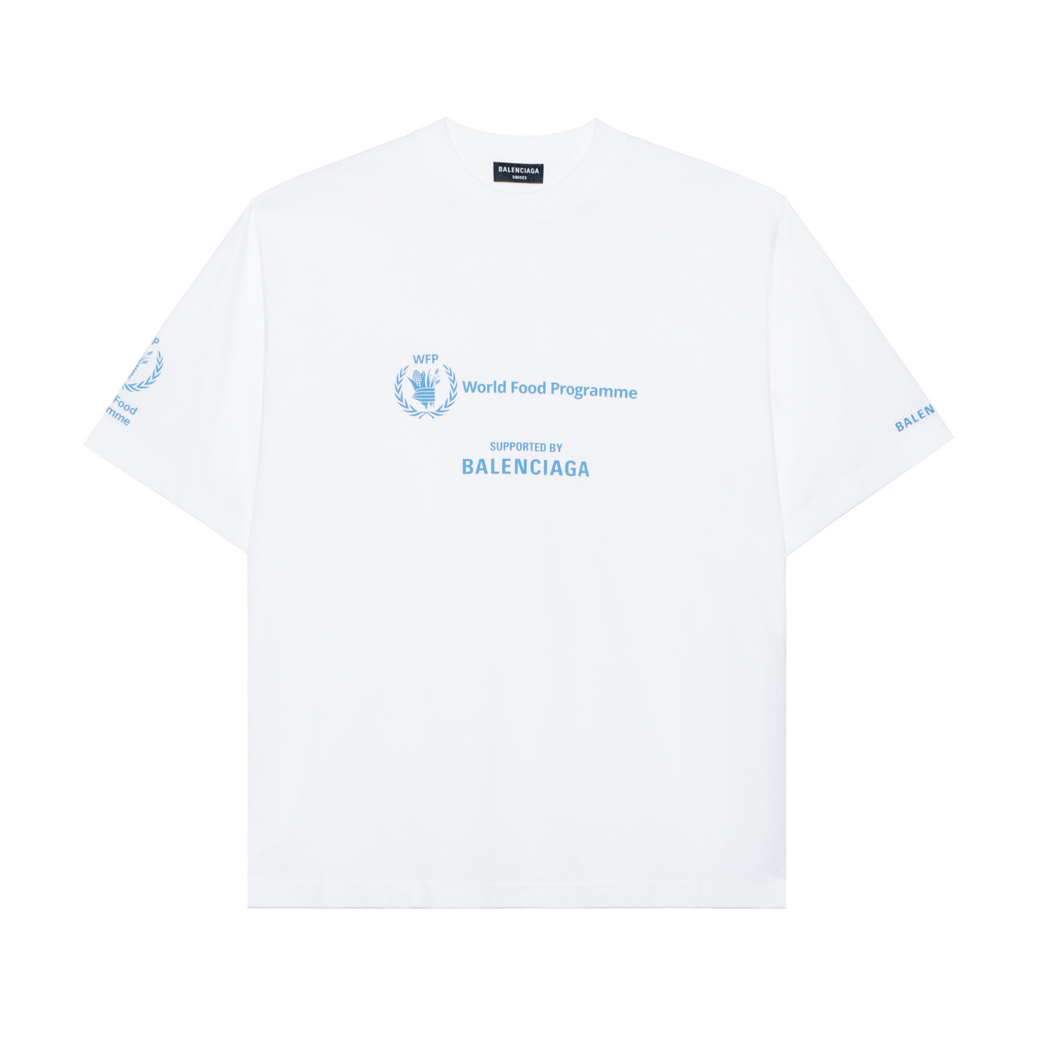 

X WFP футболка мужская белая Balenciaga, белый