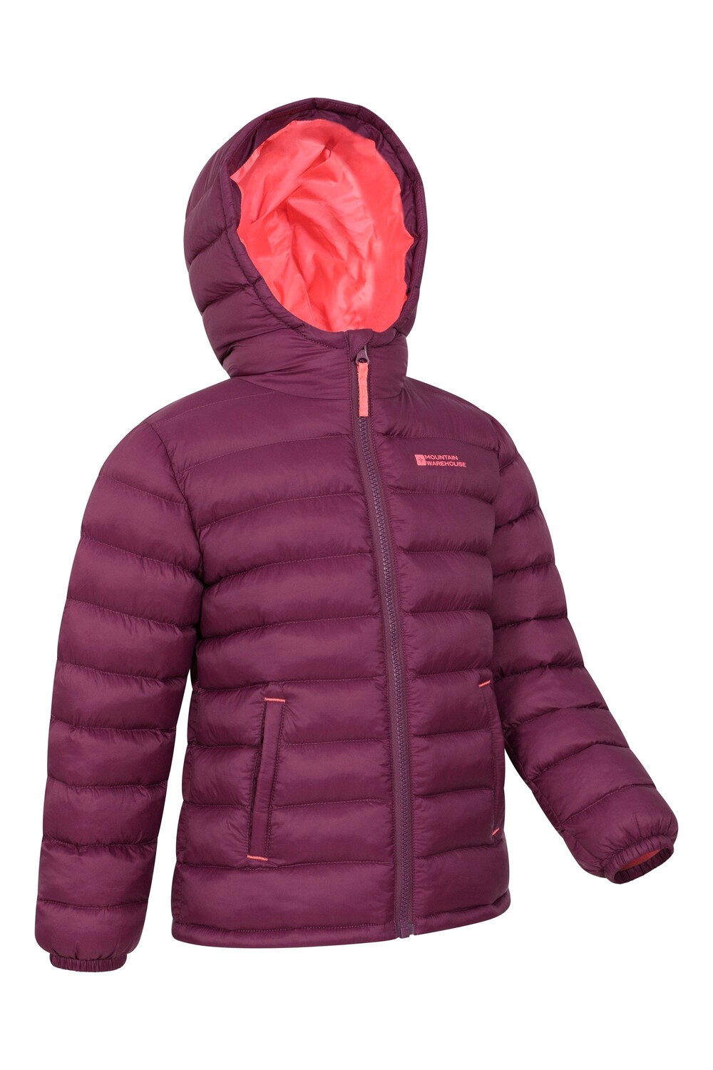 Стеганая куртка Seasons Водостойкое легкое пальто Mountain Warehouse, красный — фото 3