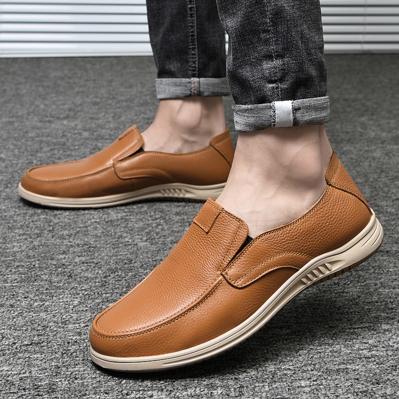 Extravagant Мужские повседневные туфли коричневые дышащие, цвет Brown-Breathable — фото 4