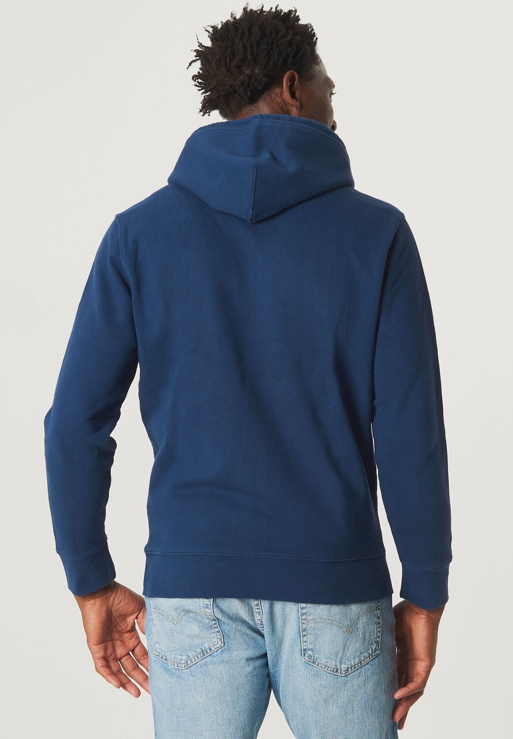 Толстовка с логотипом, капюшоном, для мужчин Levi's, цвет Dress Blue — фото 3