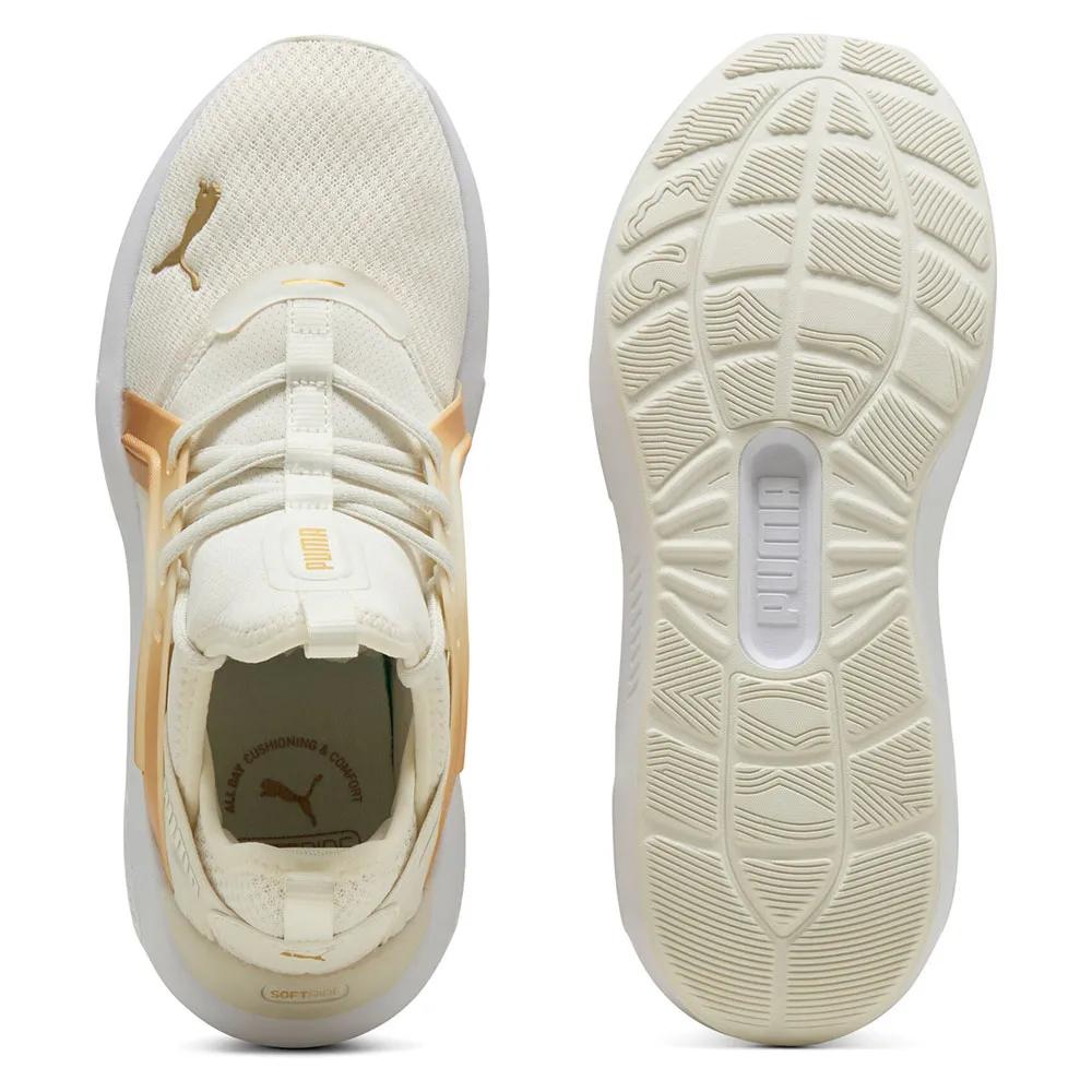 Беговые кроссовки Puma Softride Enzo 5 Metallic´S, бежевый — фото 2