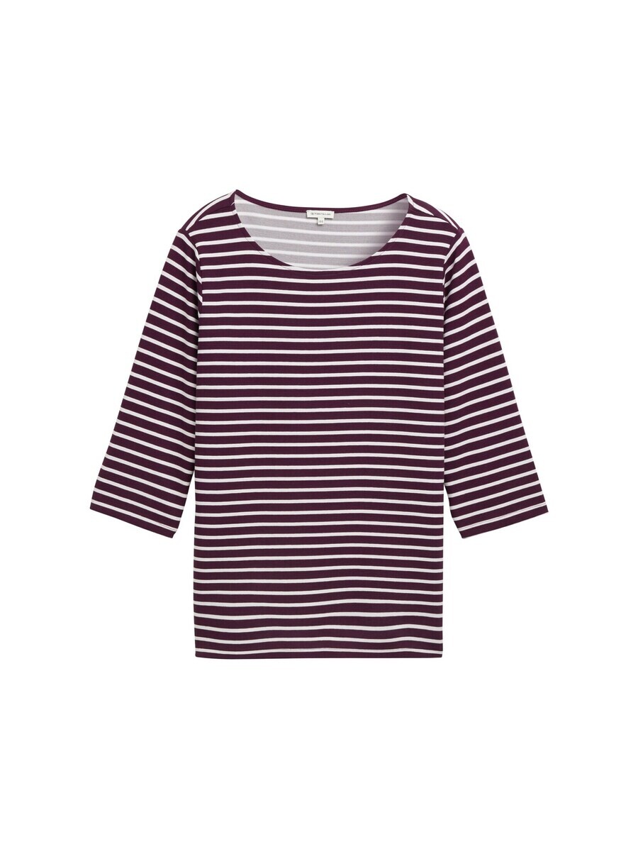 

Топ Tom Tailor Women + Shirt, цвет berry