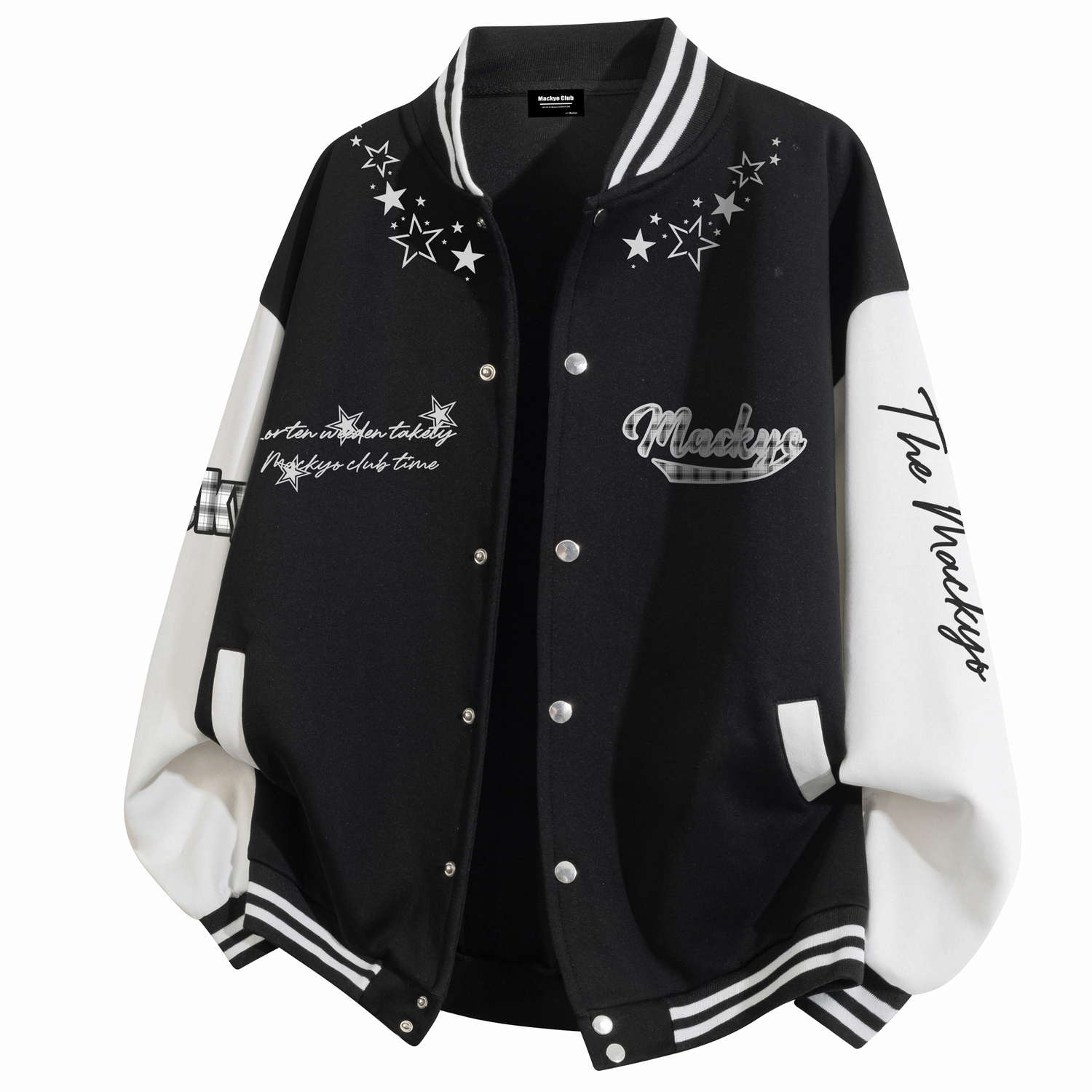 

Бейсбольная куртка SOORCHCE Unisex Mackyo, темно-синий fleece-lined upgraded