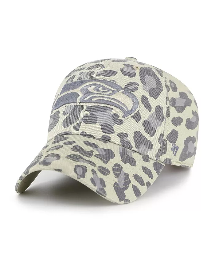 

Женская серая шапка-ушанка Bagheera Clean Up Seattle Seahawks '47 Brand