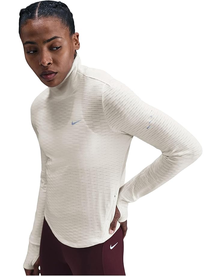 Женская водолазка Nike Swift Sphere Thermo-Fit, Sail/Reflective Silver — фото 3