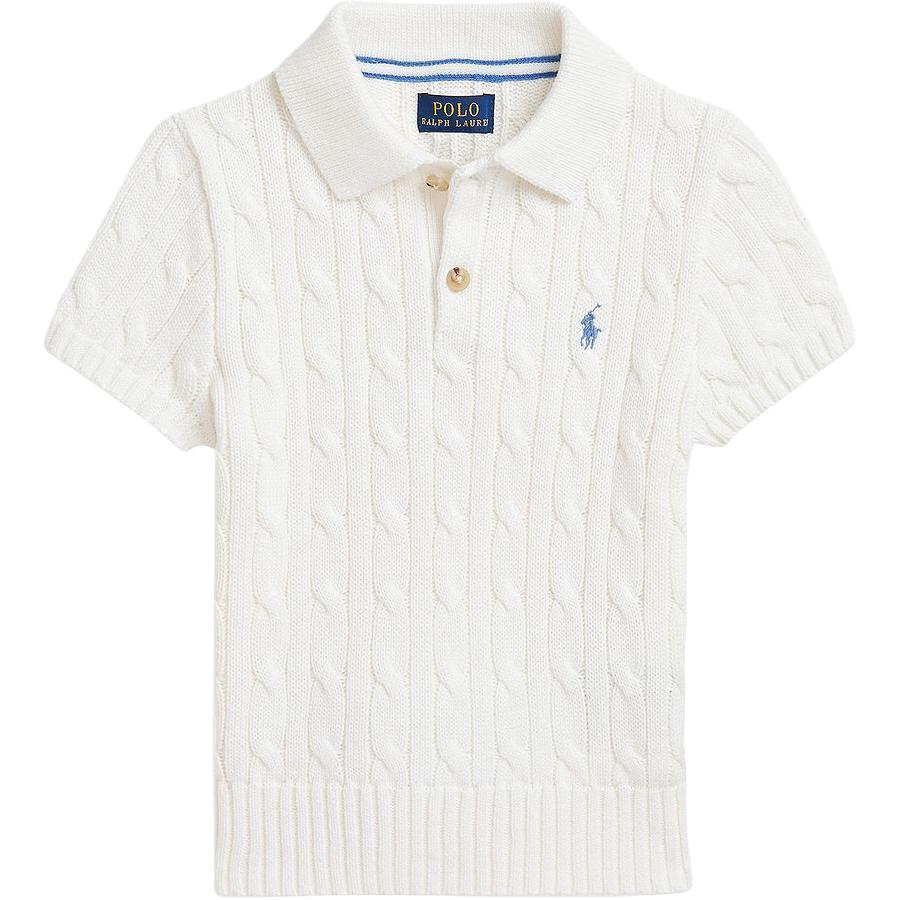 

Свитер SS25 детский Polo Ralph Lauren, белый
