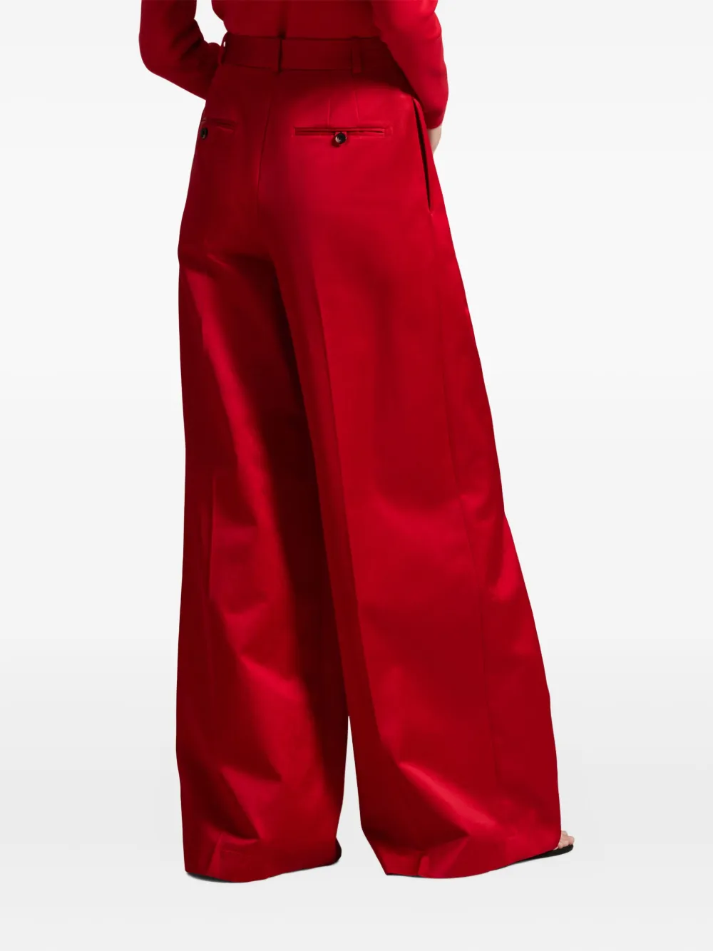 Плиссированные брюки POLO RALPH LAUREN, красный — фото 4